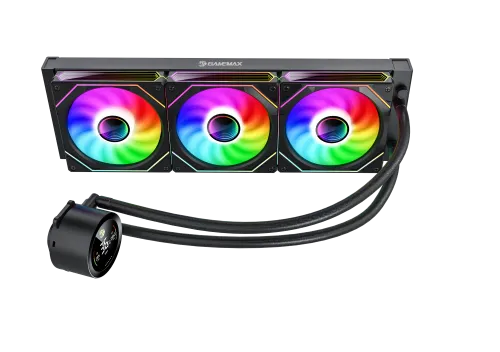 Ventirad Watercooling GAMEMAX IceBurg 360 Digital BK Noir ARGB 1700/1851/AM4/AM5