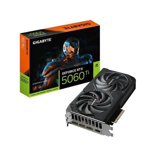 CG GIGABYTE RTX 5060TI WF2OC-8GD  – 8 Go GDDR7  GV-N506TWF2OC