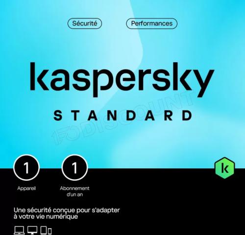 Kaspersky Anti-virus Standard, 1 licence(s), 1 année(s),oem