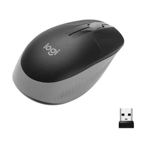 Souris Logitech M190  Wireless Mouse, , Optique,  Noir, Gris