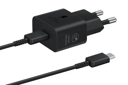 Chargeur Samsung EP-T2510 Superfast  25W USB-C 5V 1m, Noir EP-T2510XBEGEU