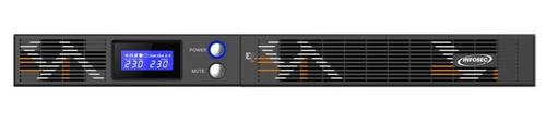 Onduleur Infosec E3 Live 750 RM, Double-conversion (en ligne), 0,75 kVA,