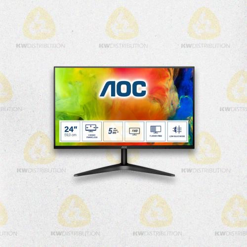 Mon 24 AOC  24B1H dalle MVA HDMI VGA 5 ms