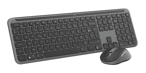 Clavier Souris Logitech Signature Slim MK950 RF + Bluetooth