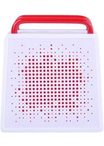 Enceinte Antec Bluetooth carrée avec microphone intégré - white