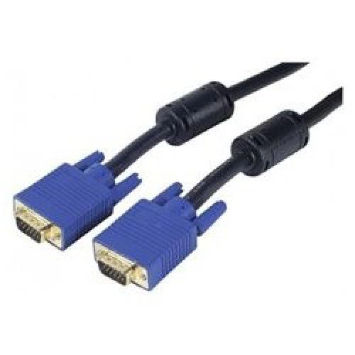 Connectique SVGA 20m OR avec ferrites M/M - 3 coax - AWG28 -