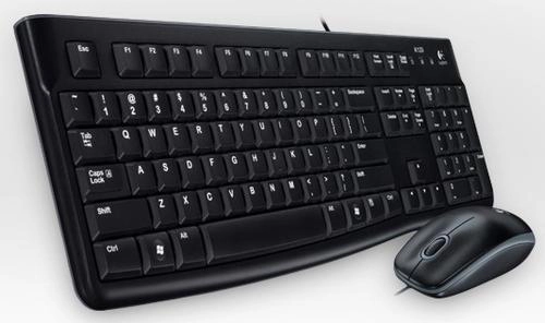Clavier Logitech MK120 Retail Clavier / Souris optique Noir