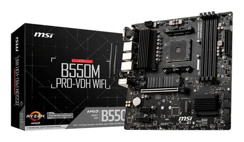 [CMMSIB550MPROVDHWIFI] CM MSI B550M PRO-VDH WIFI Emplacement AM4 VGA HDMI