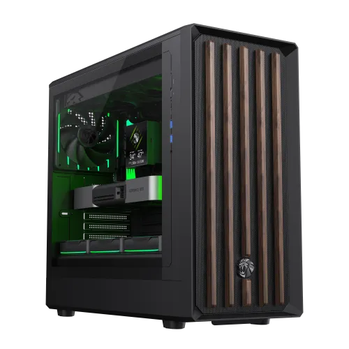 [9101-1200R0009] Boitier Moyen Tour GAMEMAX CLAW 460 WB ATX USB-C Noir
