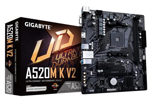 [CMGIGABYTEA520MKV2] CM Gigabyte A520M K V2 AM4 MicroATX VGA HDMI