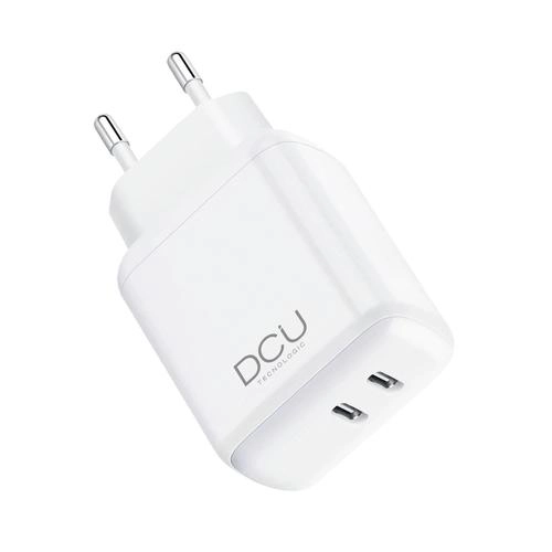 [CHARGUSBC20W2] Chargeur DCU double USB Type C Power Delivery 20W + 20W 37300725