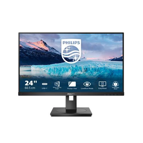 [MONPHIL243S100] Mon 23.8 Philips 243S1/00 Reglable IPS FHD USB-C 65W RJ45 4ms 75 Hz
