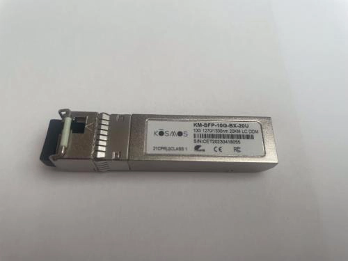 [KMSFP10GBX20U] Res Kosmos Module SFP+ 10GBASE-BX20-U 1270nm-TX/1330nm-RX 20Km Mikrotik
