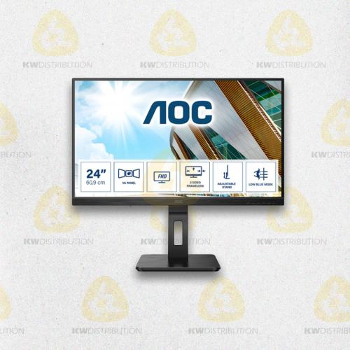 [MONAOC24P2QM] Mon 23.8 AOC 24P2QM Reglable HP FHD 2x2W USB-C 4 ms 75 Hz