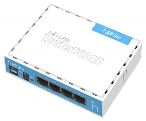 [MIKRB9412ND] Mikrotik hAP lite Routeur point acces wifi 2.4Ghz rj45 10/100 Rb941-2nd