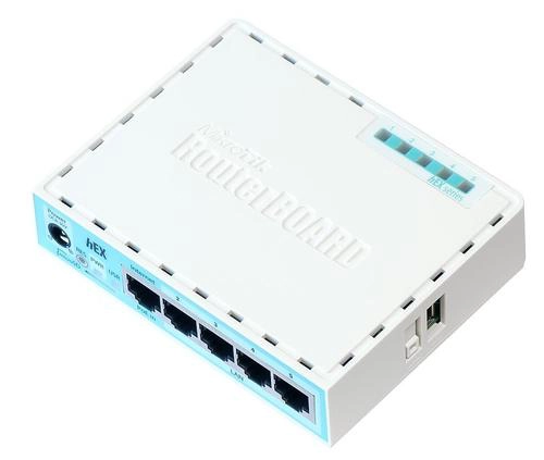 [MIKRB750GR3] MikroTik Routeur hEX RB750Gr3 5x RJ45 1Gb/s 1x USB microSD