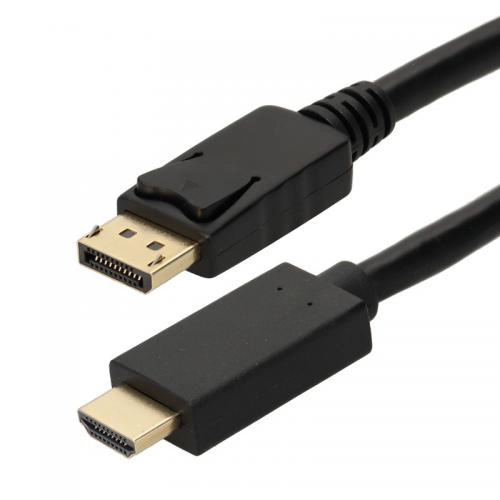 [CABLEDPVERSHDMI] Cable Display Port Male vers HDMI MALE 3M 4K