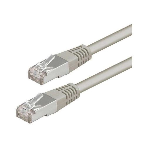 [KMCAT6FTPCCA05M] Câble KOSMOS RJ45 CAT6 FTP 26AWG PVC 0.50M  Gris (Blindé)