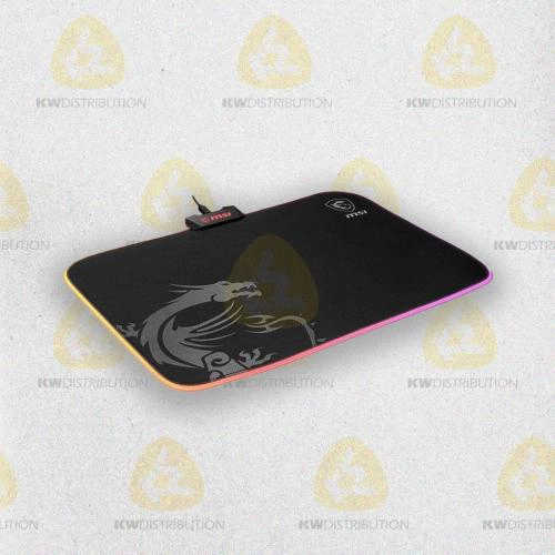[TAPISMSIGD60] Tapis MSI AGILITY GD60 Gaming texturé LED RGB 386mm noir