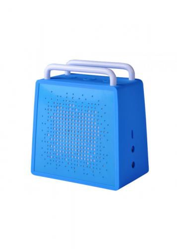 [ENCANTECSP0BLUE] Enceinte Antec Bluetooth carrée avec microphone intégré - blue