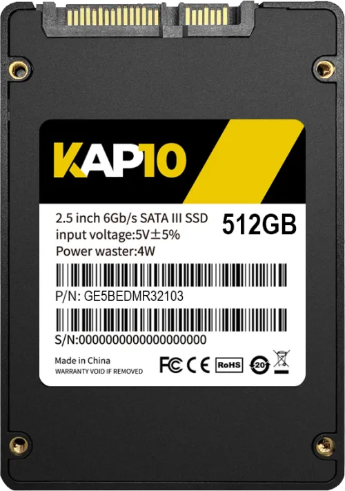 [KD500512G] HD SSD KAP10 512Go 2,5'' SATA3
