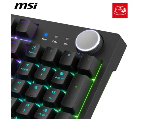 [S11-04FR255-HH9] Clavier MSI Gaming Mécanique GK320FR USB RGB