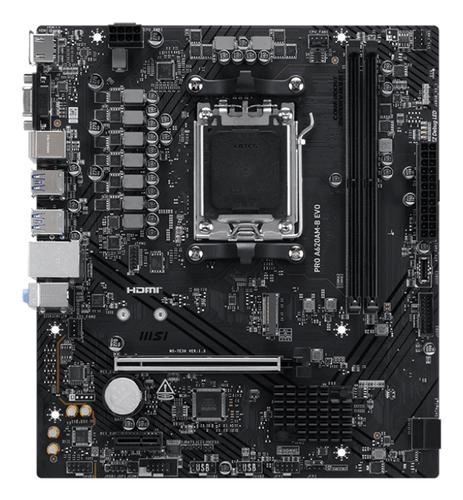 [CMMSIPROA620AMBEVOEM] CM MSI PRO A620AM-B EVO Emplacement AM5 VGA HDMI USB-C Header