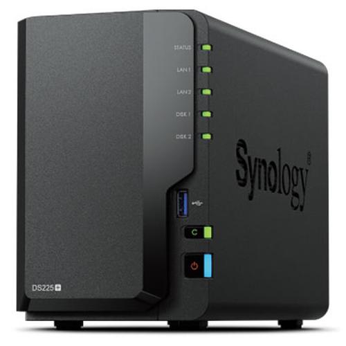 [SYNOLOGYDS225PLUS] Synology DiskStation DS225+ 2 Bay NAS J4125, 2 Go, DDR4 noir