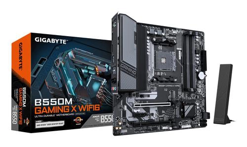 [CMGIGABYTEB550MGAMIN] CM GIGABYTE B550M GAMING X WIFI6  AM4 HDMI DP USB-C Header